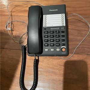 Panasonic Black Corded Telephone